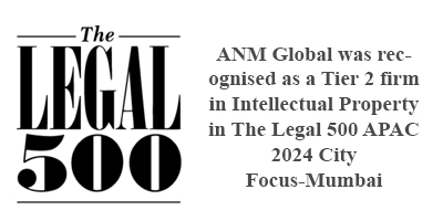 TOP TIER FIRM IN IP BY LEGAL 500, MUMBAI