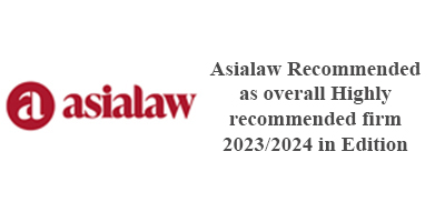 ASIALAW HIGHLY RECOMMENDED FIRM